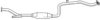 AKS DASIS SG37433 Middle Silencer